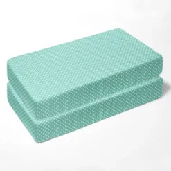 Bacati - Love Gray Mint 10 Pc Crib Bedding Set With 2 Crib Fitted Sheets -Roommates Nursery Outlet Store GUEST 88020e06 0343 40fb a74d eab6a4c83460