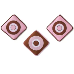 Bacati - Mod Dots Stripes Pink Fuschia Beige Chocolate 10 Pc Crib Bedding Set With 2 Crib Fitted Sheets -Roommates Nursery Outlet Store GUEST 88a3252f d06d 4176 b791 3fa1e24edff5