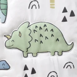 The Peanutshell Blue Dino 5-Piece Baby Crib Bedding Set With Quilt And Blanket -Roommates Nursery Outlet Store GUEST 89c0a7c9 0710 4325 8c00 e337fd28fcf7