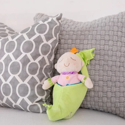 Manhattan Toy Snuggle Pod Sweet Pea First Baby Doll With Green Cozy Sleep Sack (205180) 2 Manhattan Toy Snuggle Pod Sweet Pea First Baby Doll With Green Cozy Sleep Sack (205180) - Image 2