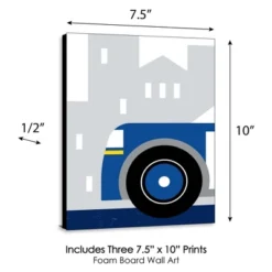 Big Dot Of Happiness Calling All Units - Police - Cop Car Nursery Wall Art And Kids Room Decor - 7.5 X 10 Inches - Set Of 3 Prints -Roommates Nursery Outlet Store GUEST 90c1492a 3d2b 4ce2 9cdb 9d1e13d265e7