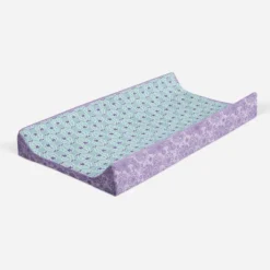 Bacati - Isabella Paisley Aqua/Lilac/Purple Floret Changing Pad Cover -Roommates Nursery Outlet Store GUEST 90c44aa6 1496 41e9 9c56 a02e6543a535