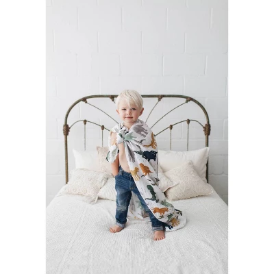 Little Unicorn Cotton Muslin Swaddle Blanket - 3pk 7 Little Unicorn Cotton Muslin Swaddle Blanket - 3pk - Image 7