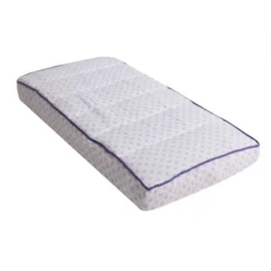 Bacati - Petals Quilted Muslin Changing Pad Cover Lilac -Roommates Nursery Outlet Store GUEST 974137eb d473 4980 bd4b 3a471c73ce63