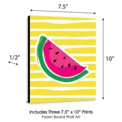 Big Dot Of Happiness Tutti Fruity - Nursery Wall Art, Kids Room And Decor Frutti Summer Home Decor - Gift Ideas - 7.5 X 10 Inches - Set Of 3 Prints -Roommates Nursery Outlet Store GUEST 97b8f376 bfc5 467b 820b 2ef01a4f1c5c
