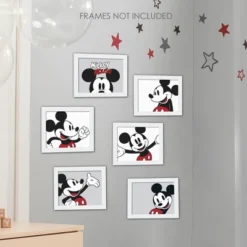 Lambs & Ivy Disney Baby Mickey Mouse Unframed Nursery/Child Wall Art -Roommates Nursery Outlet Store GUEST 9d6c92ed 08f9 4e00 b495 714c04c6261a