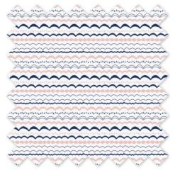 Bacati - Olivia Coral Navy 4 Pc Crib Bedding Set With Diaper Caddy -Roommates Nursery Outlet Store GUEST 9f06fb81 3d66 49c9 85e6 1a2ac950c2ef