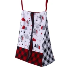 Bacati - Lumberjack Red Black Gray 10 Pc Crib Bedding Set With Long Rail Guard Cover -Roommates Nursery Outlet Store GUEST a2bebf62 894b 46f9 bd65 b9017e444976