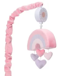 Bedtime Originals Rainbow Hearts Musical Baby Crib Mobile - Pink, Purple, Love -Roommates Nursery Outlet Store GUEST a3106587 72cb 4c51 a338 6caa5c34498d
