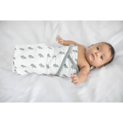 Layette By Monica + Andy Coming Home Swaddle Blanket -Roommates Nursery Outlet Store GUEST a4408164 7a40 48e3 aa4b 2741c982920c