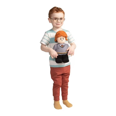 Manhattan Toy Company LEGO® Ron Weasley™ Minifigure Plush 12" Character 2 Manhattan Toy Company LEGO® Ron Weasley™ Minifigure Plush 12" Character - Image 2