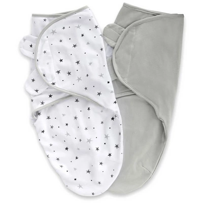 Ely's & Co. Adjustable Swaddle Blanket Infant Baby Wrap 2 Pack 6 Ely's & Co. Adjustable Swaddle Blanket Infant Baby Wrap 2 Pack - Image 6