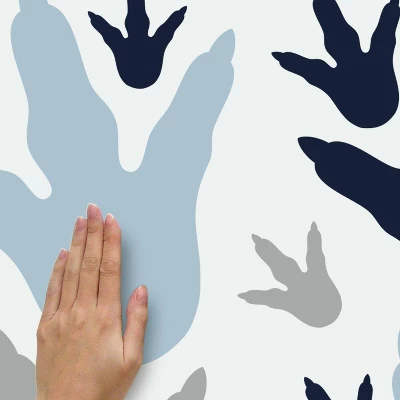 RoomMates Dino Feet Peel And Stick Wall Decal 5 RoomMates Dino Feet Peel And Stick Wall Decal - Image 5