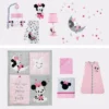 Lambs & Ivy Disney Baby Nursery Crib Bedding Set - Minnie Mouse 4pc