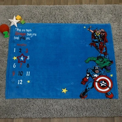 Marvel Comics Super Soft Milestone Baby Blanket 5 Marvel Comics Super Soft Milestone Baby Blanket - Image 5