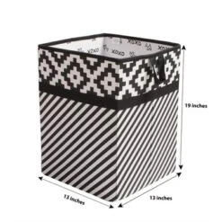 Bacati - Love Black/White Collapsible Laundry Hamper -Roommates Nursery Outlet Store GUEST b321e99b 91ef 4e99 be16 a21cf695b6e8