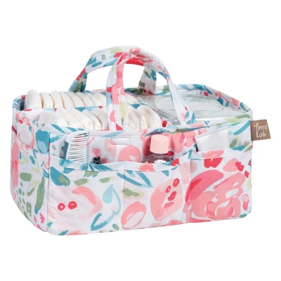 Trend Lab Storage Caddy - Painterly Floral 1 Trend Lab Storage Caddy - Painterly Floral