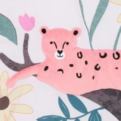 Lambs & Ivy Enchanted Safari Leopard/Lemur Jungle 3-Piece Baby Crib Bedding Set -Roommates Nursery Outlet Store GUEST b60698a5 754a 493b afbf c6bfec0884b4