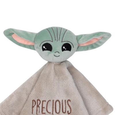 Lambs & Ivy Star Wars Mandalorian Baby Yoda Wearable Blanket/Lovey Gift Set 2pc 6 Lambs & Ivy Star Wars Mandalorian Baby Yoda Wearable Blanket/Lovey Gift Set 2pc - Image 6
