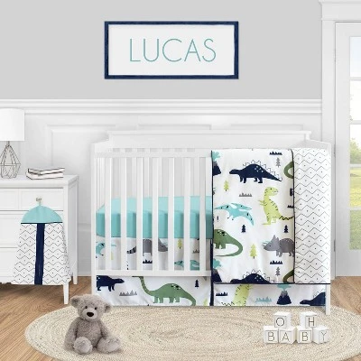 Sweet Jojo Designs Musical Crib Mobile - Blue & Green Mod Dino 1 Sweet Jojo Designs Musical Crib Mobile - Blue & Green Mod Dino