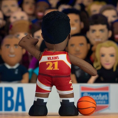 Bleacher Creatures Atlanta Hawks Dominique Wilkins 10" Plush Figure 6 Bleacher Creatures Atlanta Hawks Dominique Wilkins 10" Plush Figure - Image 6