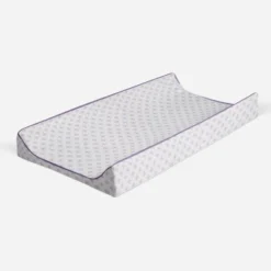 Bacati - Petals Quilted Muslin Changing Pad Cover Lilac -Roommates Nursery Outlet Store GUEST b92b5df5 6941 4501 9c3a b93c3b77b5de