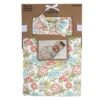 Baby Essentials Wild Floral Swaddle Blanket And Headband Set