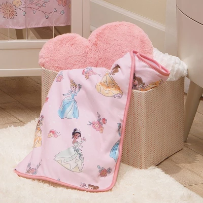 Lambs & Ivy Disney Baby Princesses Baby Blanket 5 Lambs & Ivy Disney Baby Princesses Baby Blanket - Image 5