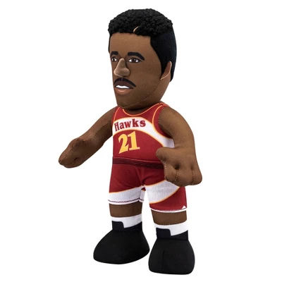 Bleacher Creatures Atlanta Hawks Dominique Wilkins 10" Plush Figure 2 Bleacher Creatures Atlanta Hawks Dominique Wilkins 10" Plush Figure - Image 2
