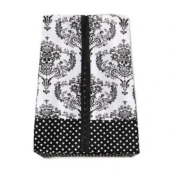 Bacati - Classic Damask Black/Grey/White 10 Pc Crib Bedding Set With Long Rail Guard Cover 16 Bacati - Classic Damask Black/Grey/White 10 Pc Crib Bedding Set With Long Rail Guard Cover -Roommates Nursery Outlet Store GUEST c5b6947a 8281 471d 8afb d4567c92d221