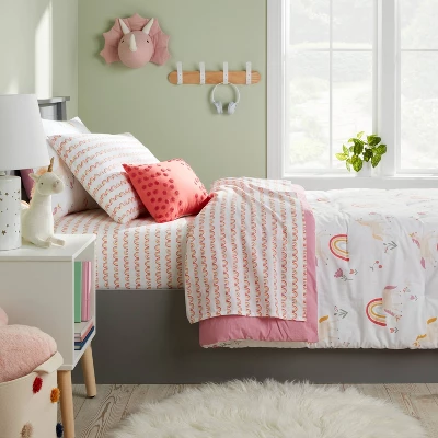 Unicorn Kids' Bedding Set With Sheets - Pillowfort™ 1 Unicorn Kids' Bedding Set With Sheets - Pillowfort™