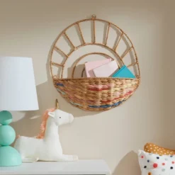 Hanging Woven Kids' Basket - Pillowfort™ -Roommates Nursery Outlet Store GUEST c930e3af 7fc2 4464 8386 39dc93b4dc12