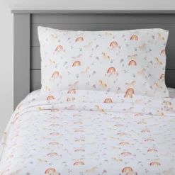 Unicorn Cotton Kids' Sheet Set - Pillowfort™ 7 Unicorn Cotton Kids' Sheet Set - Pillowfort™ -Roommates Nursery Outlet Store GUEST cad551e2 006e 4686 a716 d5d65a113198