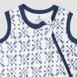 Organic Cotton Interlock Wearable Blanket - All Seasons - Compass