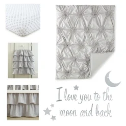 Willow 5-Piece Crib Bedding Set- Grey - Levtex Baby 11 Willow 5-Piece Crib Bedding Set- Grey - Levtex Baby -Roommates Nursery Outlet Store GUEST cf0c67bf d332 4325 b06e e340cc9cc359