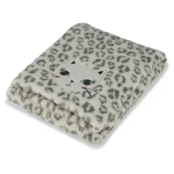 Baby Gear Lovey Faux-shearling Baby Blanket For Girl Comforting Plush Microfibers