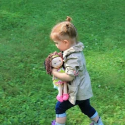 HABA Coco 12" Soft Doll With Brown Hair, Embroidered Face -Roommates Nursery Outlet Store GUEST cf57adb2 7ea5 4732 805c 1e1c7246ea9b