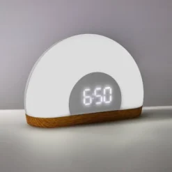 Wake Up Light Rise With Wood Kids' Nightlight - Pillowfort™ -Roommates Nursery Outlet Store GUEST d1876ddf 027a 425b 9e09 6bfb5b7d6eed