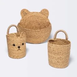 Small Hanging Bear Basket With One Handle - Cloud Island™ 5 Small Hanging Bear Basket With One Handle - Cloud Island™ -Roommates Nursery Outlet Store GUEST d431b688 3dbe 4f88 9c64 fe5bed1e4a49