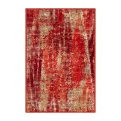 Modern Abstract Washable Non-Slip Indoor Runner Or Area Rug By Blue Nile Mills -Roommates Nursery Outlet Store GUEST df77e8cb 0334 4197 8864 6dbbcd79cab9