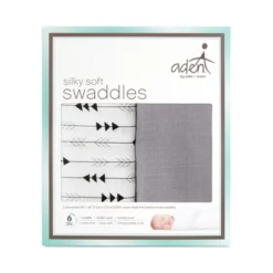 Aden + Anais Essentials Silky Soft Swaddle Blanket - 2pk