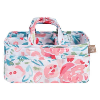 Trend Lab Storage Caddy - Painterly Floral 2 Trend Lab Storage Caddy - Painterly Floral - Image 2
