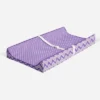 Bacati - MixNMatch Purple Pin Dots Changing Pad Cover
