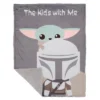 Lambs & Ivy Star Wars The Kids With Me Grogu/The Child/Baby Yoda Baby Blanket