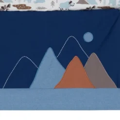 Lambs & Ivy Big Sky Blue/Brown Woodland Animals 4-Piece Baby Crib Bedding Set -Roommates Nursery Outlet Store GUEST e8f22703 1311 4ee1 aa55 382c2301f879