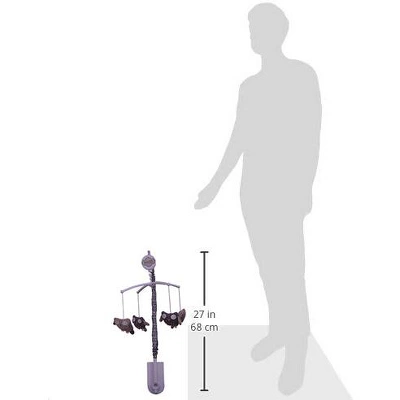 Bacati - Owls Gray/Beige Neutral Musical Mobile 1 Bacati - Owls Gray/Beige Neutral Musical Mobile