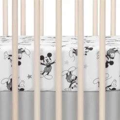 Lambs & Ivy Disney Baby Magical Mickey Mouse 3-Piece Crib Bedding Set - Gray -Roommates Nursery Outlet Store GUEST ea5e352e 54b5 4abd b45e f391df399308