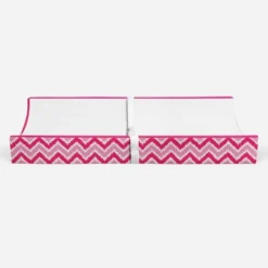 Bacati - MixNMatch Pink White Changing Pad Cover 12 Bacati - MixNMatch Pink White Changing Pad Cover -Roommates Nursery Outlet Store GUEST eb1062a1 075a 4234 9373 080da784170d