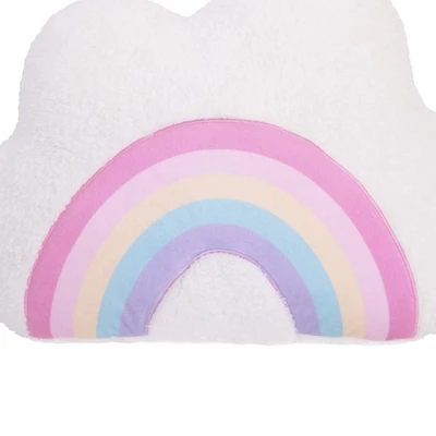 Little Love By NoJo Rainbow Cloud Pillow 1 Little Love By NoJo Rainbow Cloud Pillow