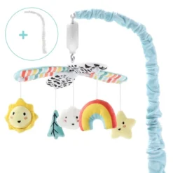 The Peanutshell Blue Look Up Musical Mobile For Boys And Girls -Roommates Nursery Outlet Store GUEST eff35056 5956 4b25 ab22 13952c42c107